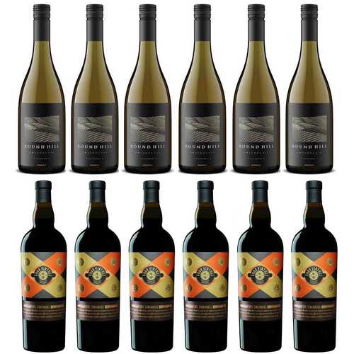 Two Big and Bold Californian Wines 12 Case