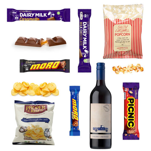 Movie Night Snacks Hamper Box