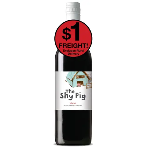 Shy Pig (South East Aus) 2022 Merlot