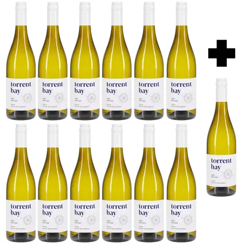 Torrent Bay Pinot Gris Case + Bonus Bottle + Delivery Included